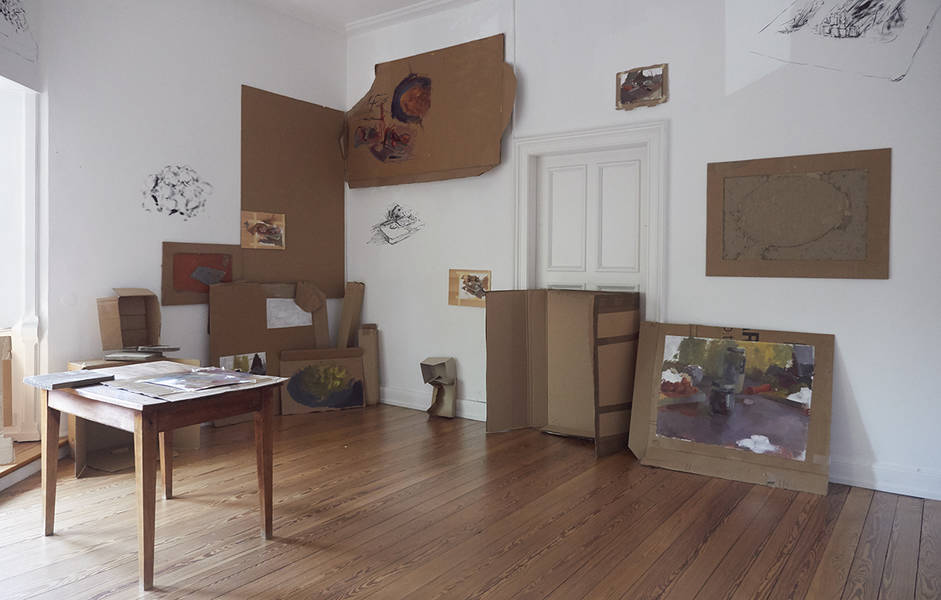 Carlos Molina:  Ingeredients, Malerei